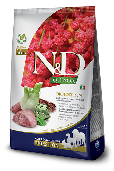 Farmina N&D Quinoa Lamb & Blueberry Digestion