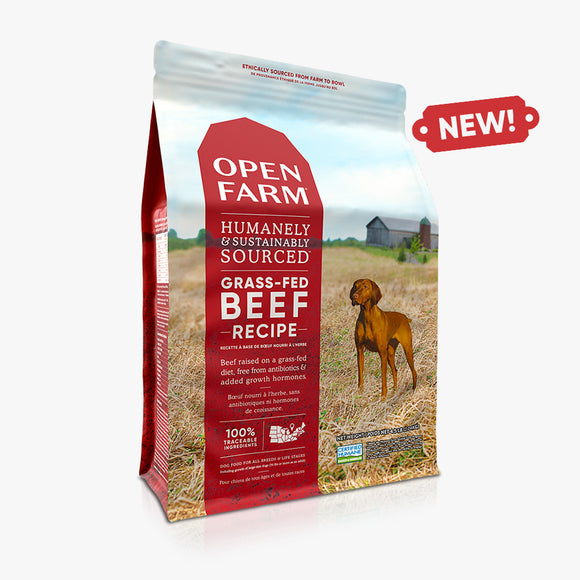 Open Farm Grass-Fed Beef Grain-Free Dry Dog Food