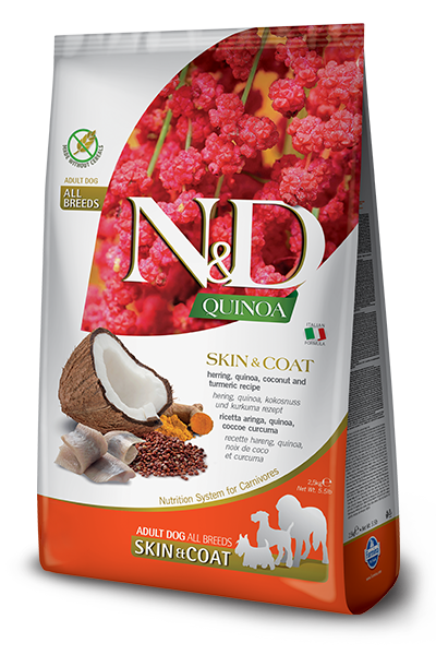Farmina N&D Quinoa & Herring Skin Dry Dog Food