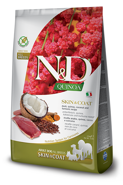 Farmina N D Quinoa Duck Coconut Skin Dry Dog Food Branchburg NJ Flemington NJ Barkley s Marketplace