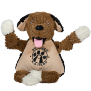 HuggleHounds HuggleCause Project K-9 Hero Flash Knottie Plush Dog Toy
