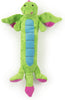 Go Dog Skinny Dragon Squeaker Plush Dog Toy