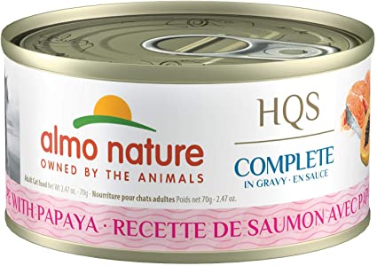 Almo Nature Salmon Recipe with Papaya Canned Cat Food