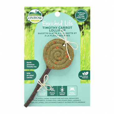 Oxbow Enriched Life Timothy Apple Lollipop