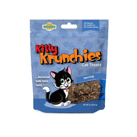 Chip's Naturals Kitty Krunchies Cat Treats Herring