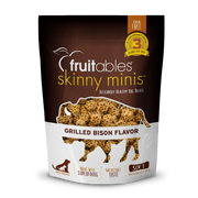 Fruitables Skinny Minis Grilled Bison Flavor Soft Dog Treats
