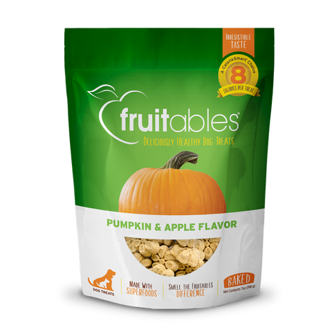 Fruitables Pumpkin & Apple Crunchy Dog Treats