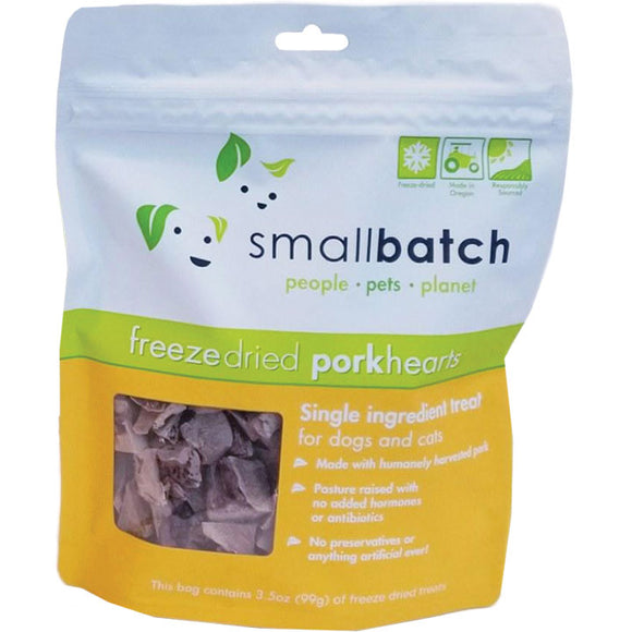 Small Batch Freeze Dried Pork Heats Cat and Dog Treats