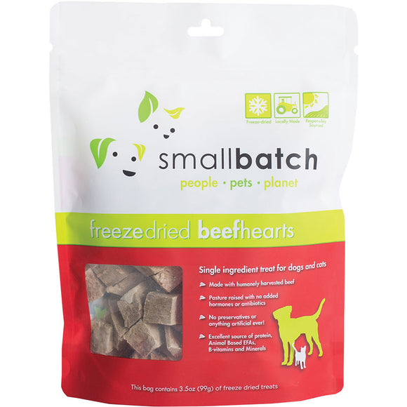 Small Batch Freeze Dried Beef Heart Freeze Dried Treats