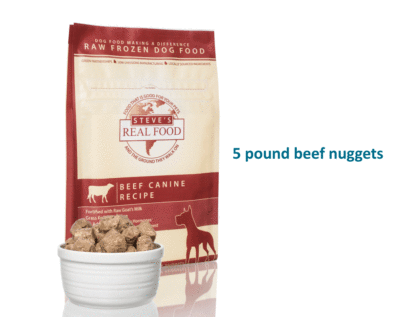 Steve's Canine Beef Nuggets