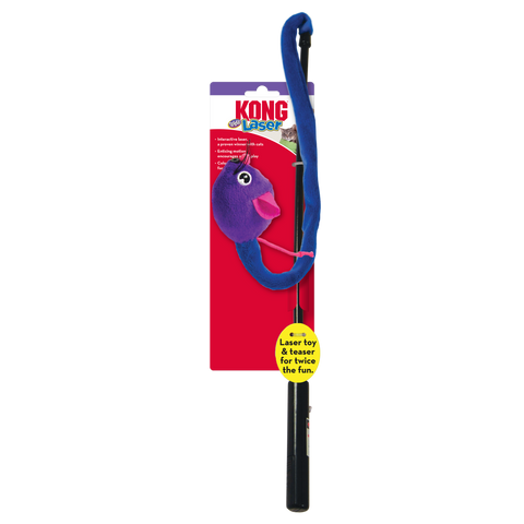 KONG Laser Teaser Characters Cat Wand Toy