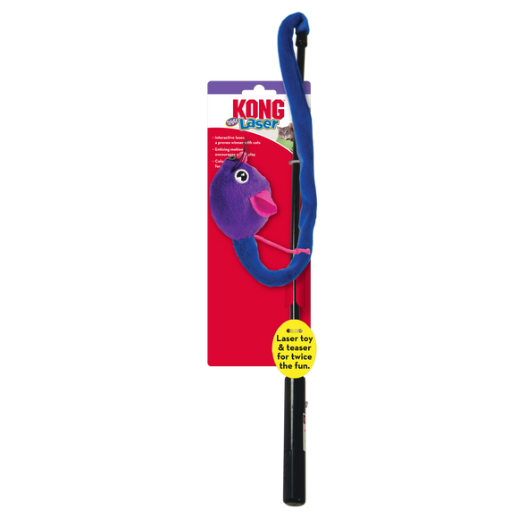 KONG Laser Teaser Characters Cat Wand Toy