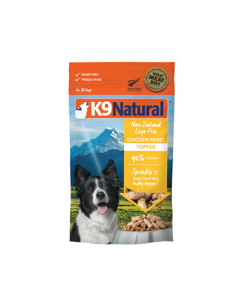 K9 Natural Chicken Feast Freeze-Dried Dog Food 3.5oz