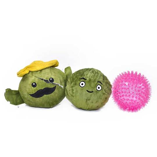 Patchwork Prickles Dog Toys