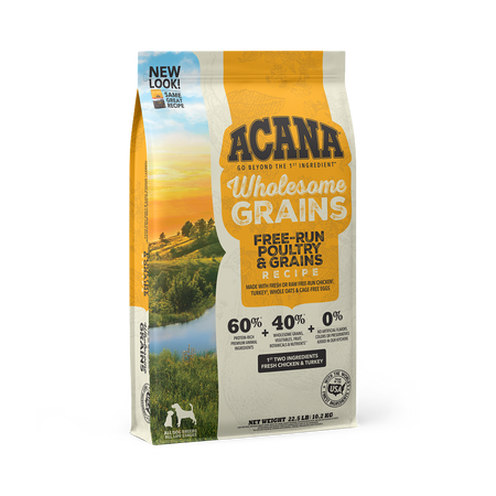 ACANA Wholesome Grain - Free Run Poultry Dry Dog Food