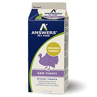 Answers Pet Food Detailed Turkey Formula for Dogs - Carton (4 lb)
