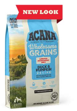 ACANA Wholesome Grain Duck & Pumpkin Dry Dog Food