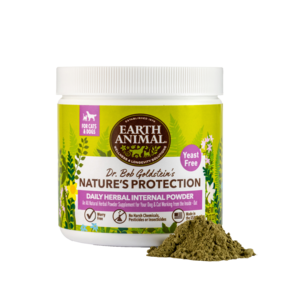 Earth Animal Nature's Protection™ Flea & Tick Daily Herbal Internal Powder - Yeast Free (8 oz)