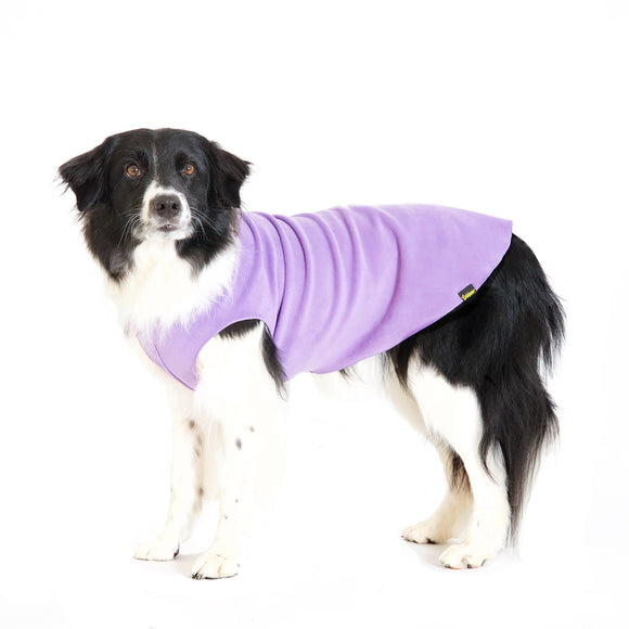 Gold Paw Single Stretch Fleece Lavender