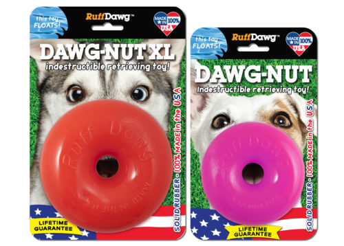 RuffDawg Dawg-Nut Indestructible Retrieving Dog Toy