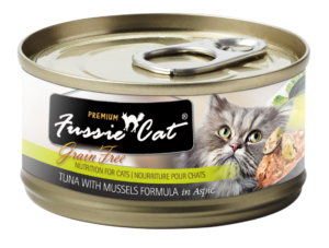 Fussie Cat Tuna & Mussels Canned Cat Food 2.82oz