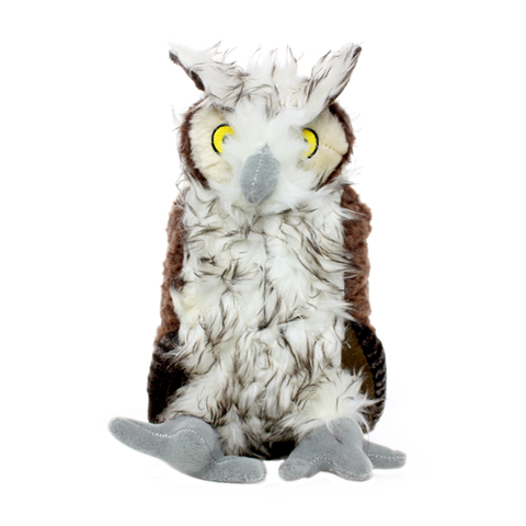 VIP Tuffy Mighty Nature Owl Plush Dog Toy