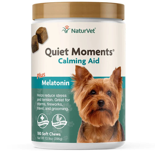 NaturVet Quiet Moments® Dog Calming Aid Soft Chews