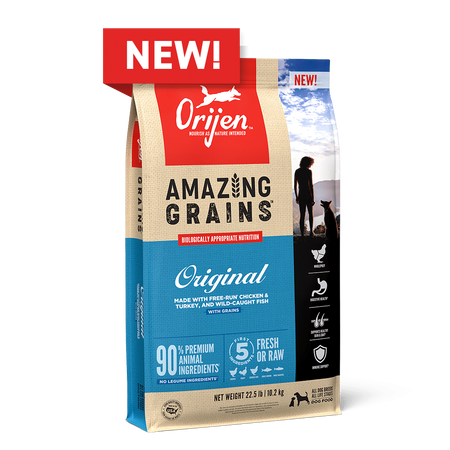 ORIJEN Amazing Grains Original Dry Dog Food