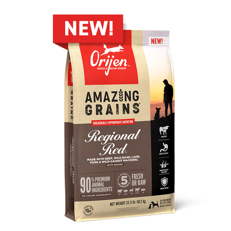 ORIJEN Amazing Grains Regional Red Dry Dog Food