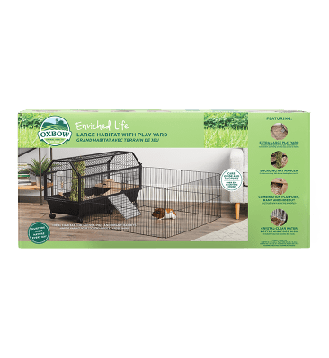 Oxbow Enriched Life Large Habitat with Play Yard