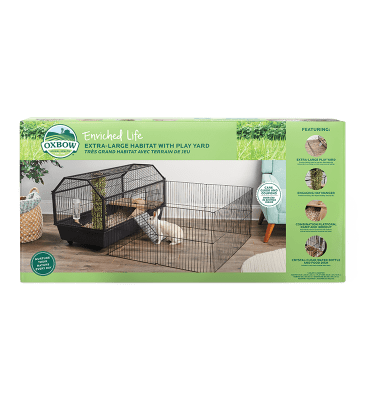 Oxbow Enriched Life Large Habitat with Play Yard