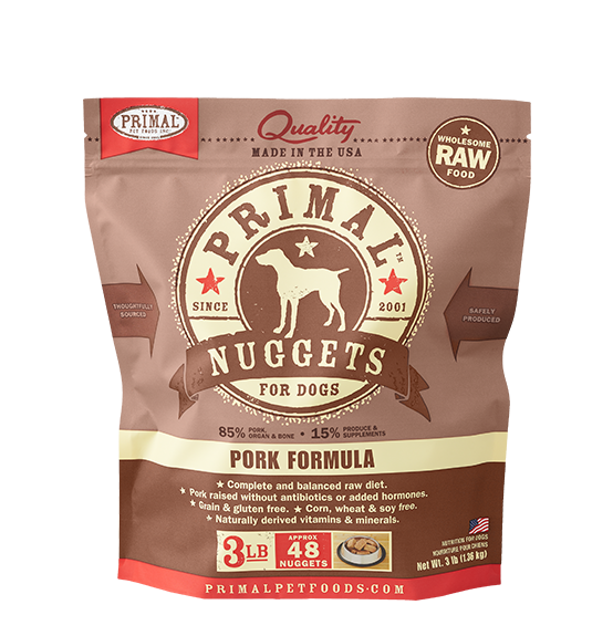 Primal Canine Frozen Raw Pork