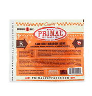 Primal Raw Beef Marrow Bone