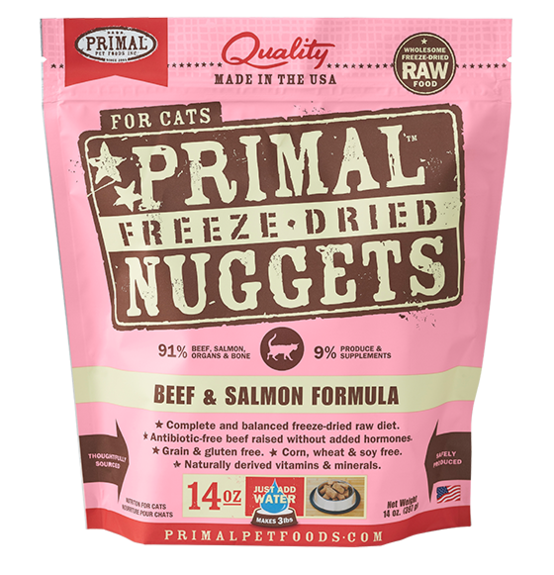 Primal Feline Freeze Dried Beef & Salmon