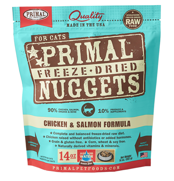 Primal Feline Freeze Dried Chicken & Salmon