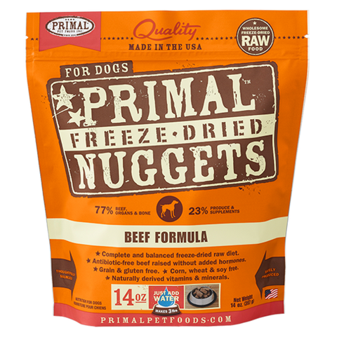 Primal Canine Freeze Dried Beef