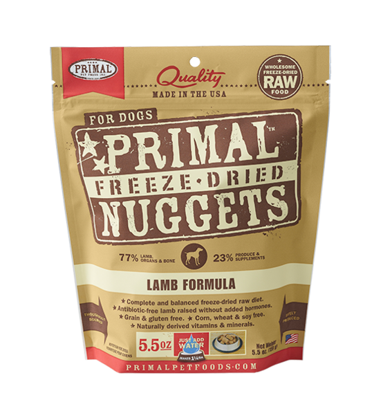 Primal Canine Freeze Dried Lamb