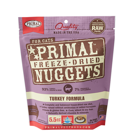 Primal Feline Freeze Dried Turkey