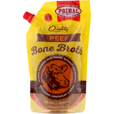 Primal Bone Broth Beef 20oz