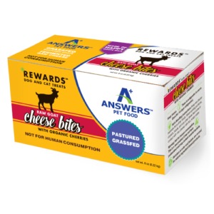 Answers RewardsTM Raw Goat Cheese – Organic Cranberries