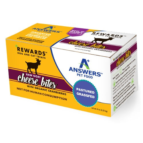 Answers RewardsTM Raw Goat Cheese – Organic Cranberries