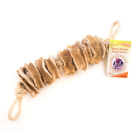 Snook's Sweet Potato Rope Chew For Dogs