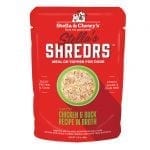 Stella & Chewy's Shredrs Chicken/Duck Pouch Wet Dog Food 2.8oz