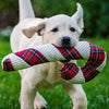 Huggle Hounds Totally Tartan Candy Cane