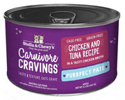 Stella and Chewy Carnivore Cravings Chicken and Tuna Recipe Purrfect Pate Canned Cat Food
