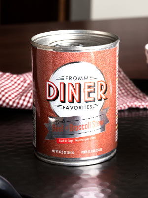 Fromm Diner Favorites Bud's Beef & Broccoli Stew Food
