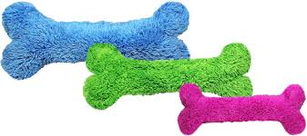 Cycle Dog Duraplush Fuzzies Bone Dog Toy