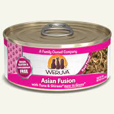 Weruva Asian Fusion With Tuna & Shirasu in Gravy Canned Cat Food (5.5-oz, Single Can)