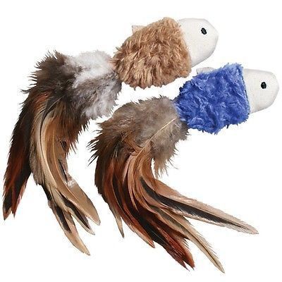 KONG Naturals Crinkle with Feathers Cat Toys