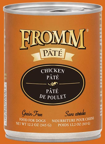 Fromm Chicken Pate Canned Dog Food 12.2 oz